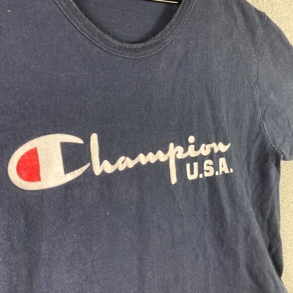 Champion USA Vintage T-Shirt Mens‎ Size XL Reverse Weave Shirt Crewneck 90s Vtg - Picture 6 of 11